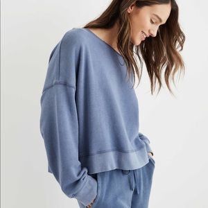 Aerie Sandy Fleece Cropped Sweatshirt